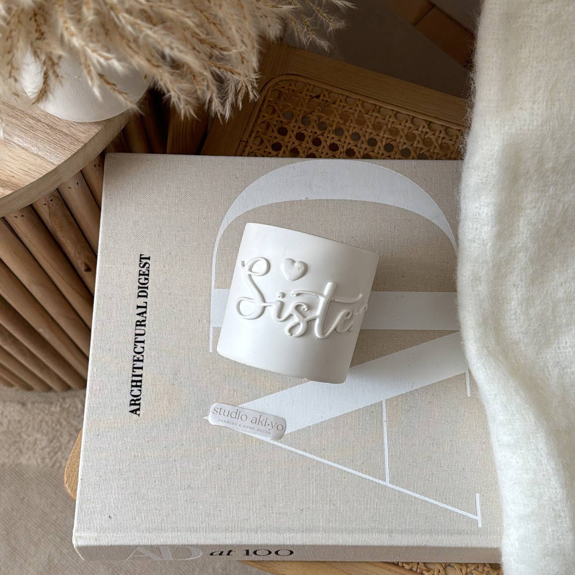 " Sister" Scented Soy Candle