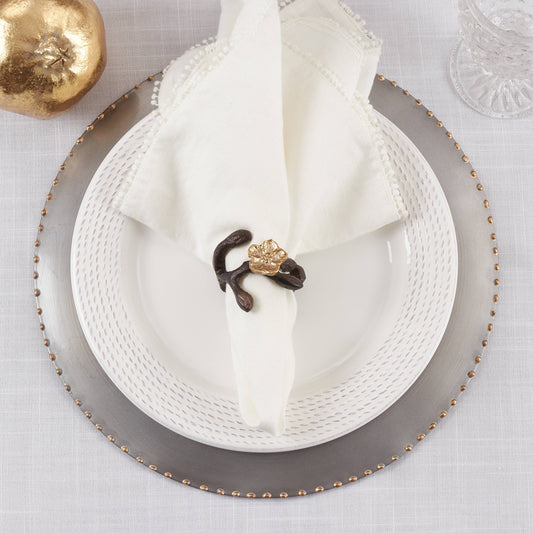 Orchid Twigs Napkin Ring