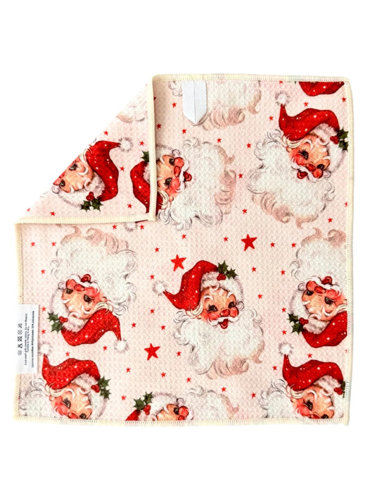 Merry McSanta Double-Sided Wash Cloth