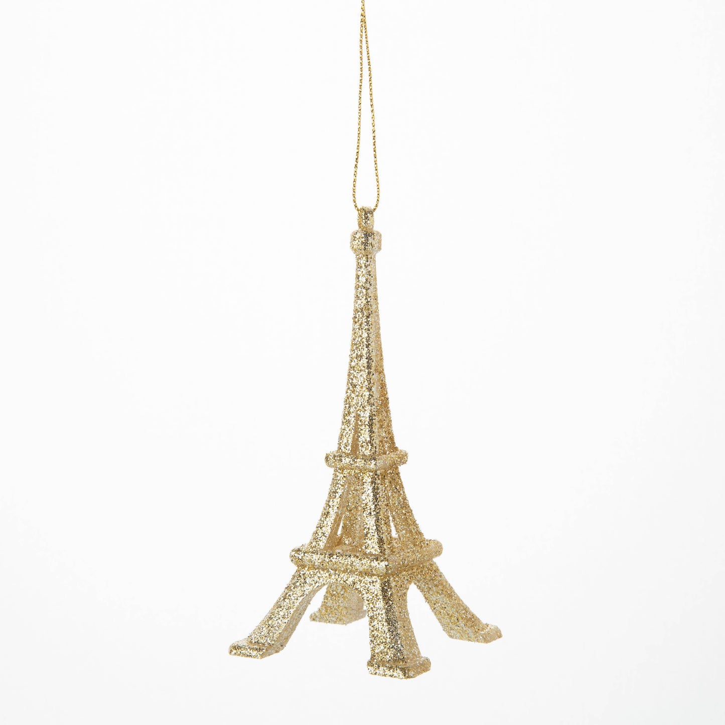 Eiffel Tower Champagne Gold Ornament