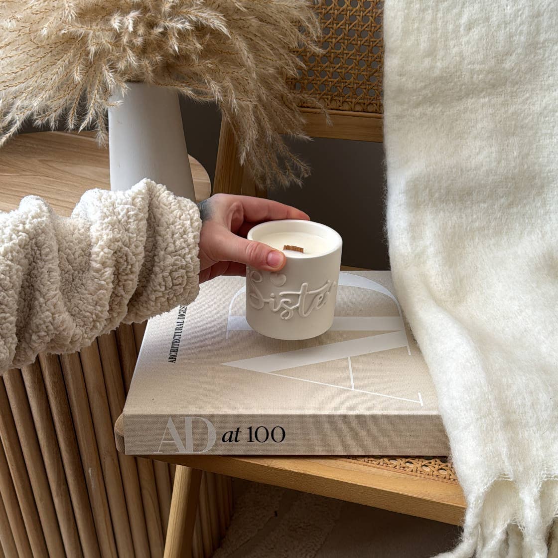 " Sister" Scented Soy Candle