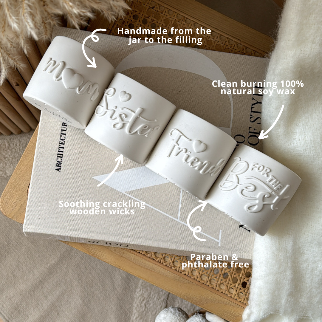 " Sister" Scented Soy Candle