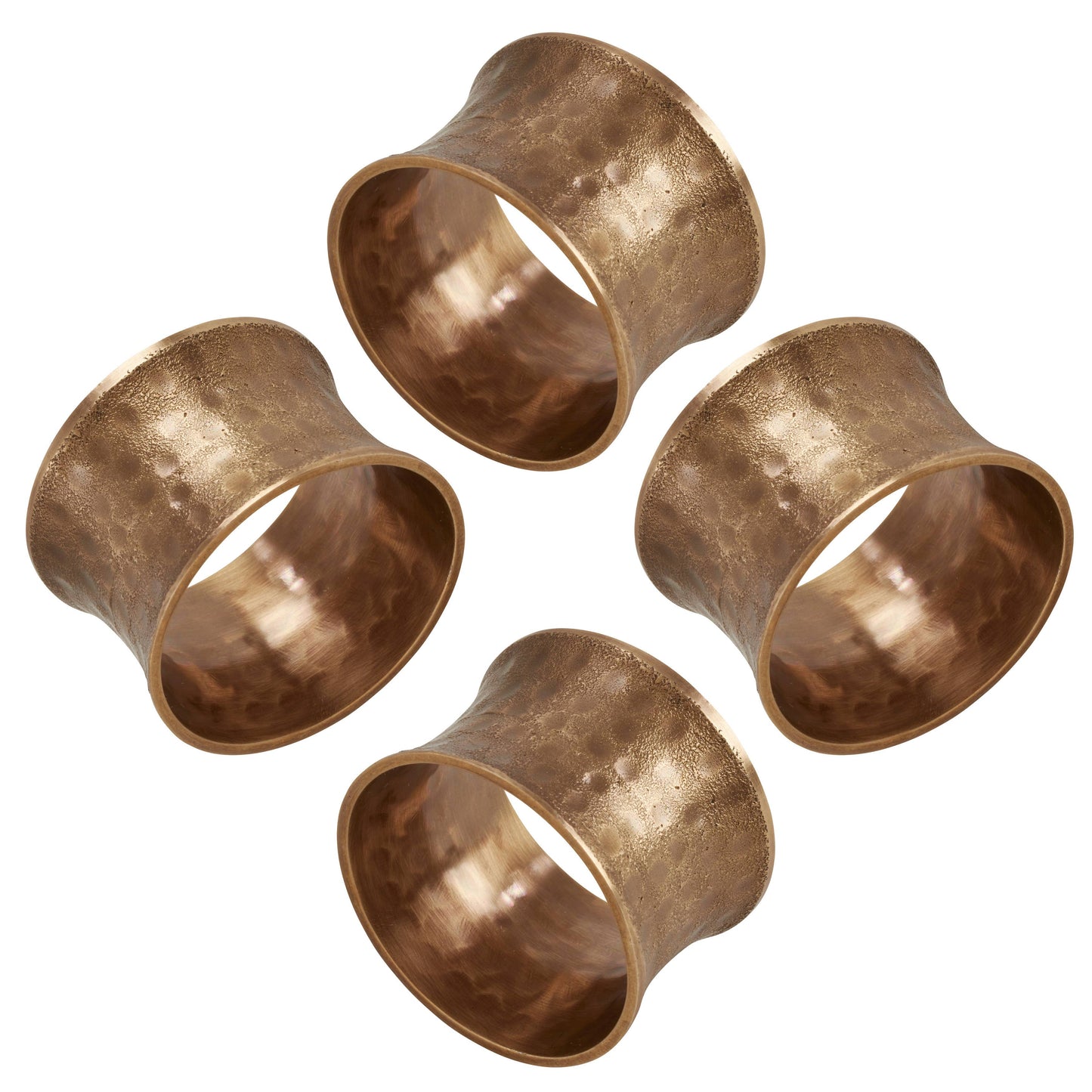 Hammered Napkin Rings