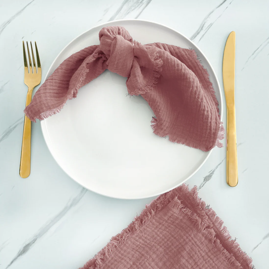 Gauze Fringe Napkins