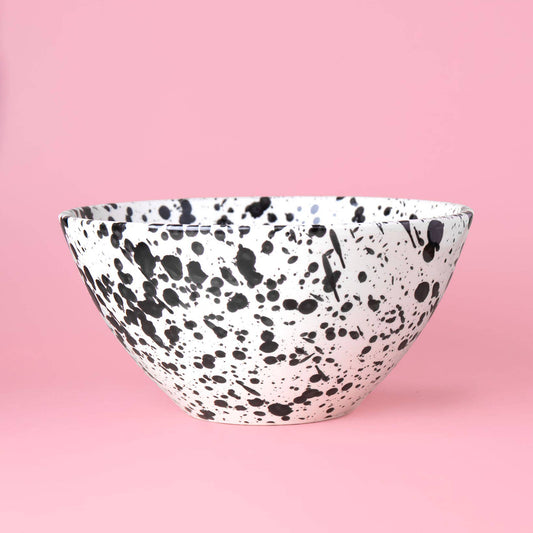 Ceramic Black & White Bowl