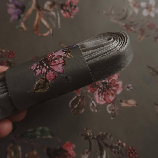 Velvet Gray Ribbon