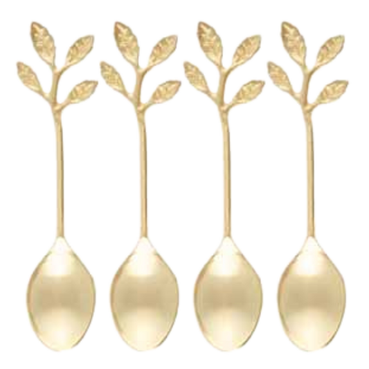 Gold Appetizer Spoons