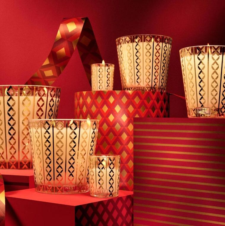 Votive Holiday Candle