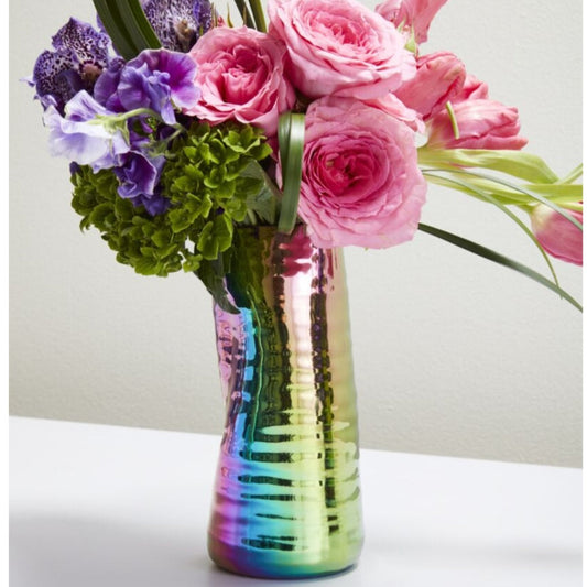 Teagan Iridescent Vase