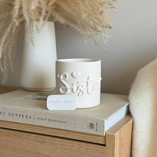 " Sister" Scented Soy Candle