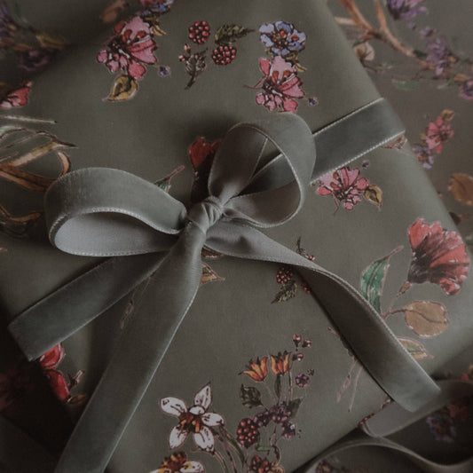 Velvet Gray Ribbon