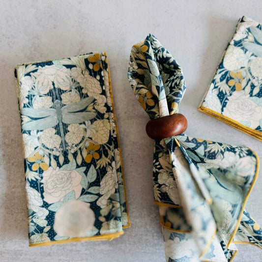 Dragonflies at Twilight Cloth Napkins, set of four