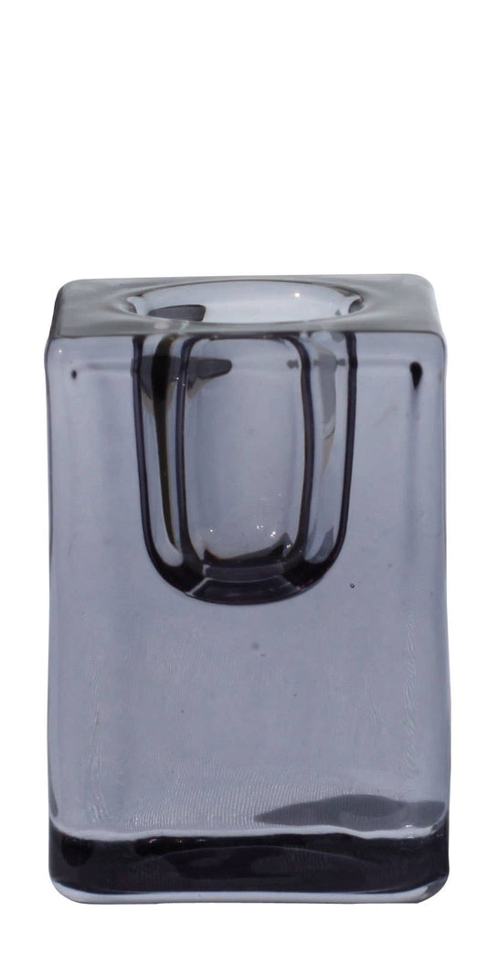 Quadra Glass Candle Holders