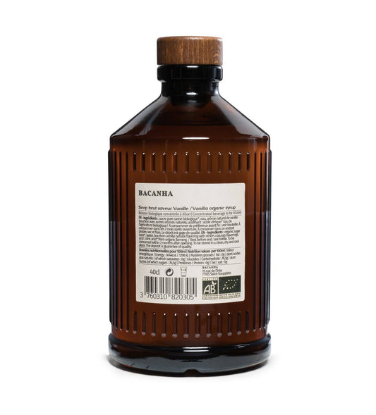 Raw Vanilla Syrup - Organic -