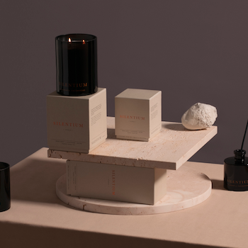 Silentium [Silence] Single Wick Candle