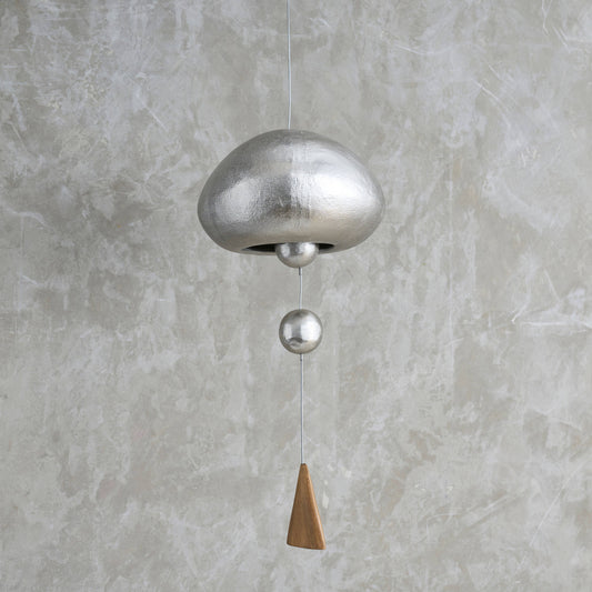 Hanging Nickel Wind Chime - Domed