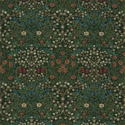Blackthorn Green Fabric - Morris & Co