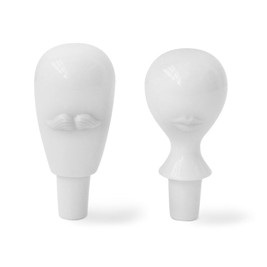 Mr. & Mrs. Muse Bottle Stopper - Jonathan Adler