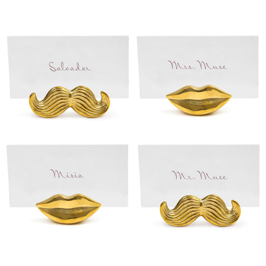 Mr. & Mrs. Muse Place Card Holder - Jonathan Adler