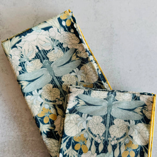 Dragonflies at Twilight Cloth Napkins, set of four