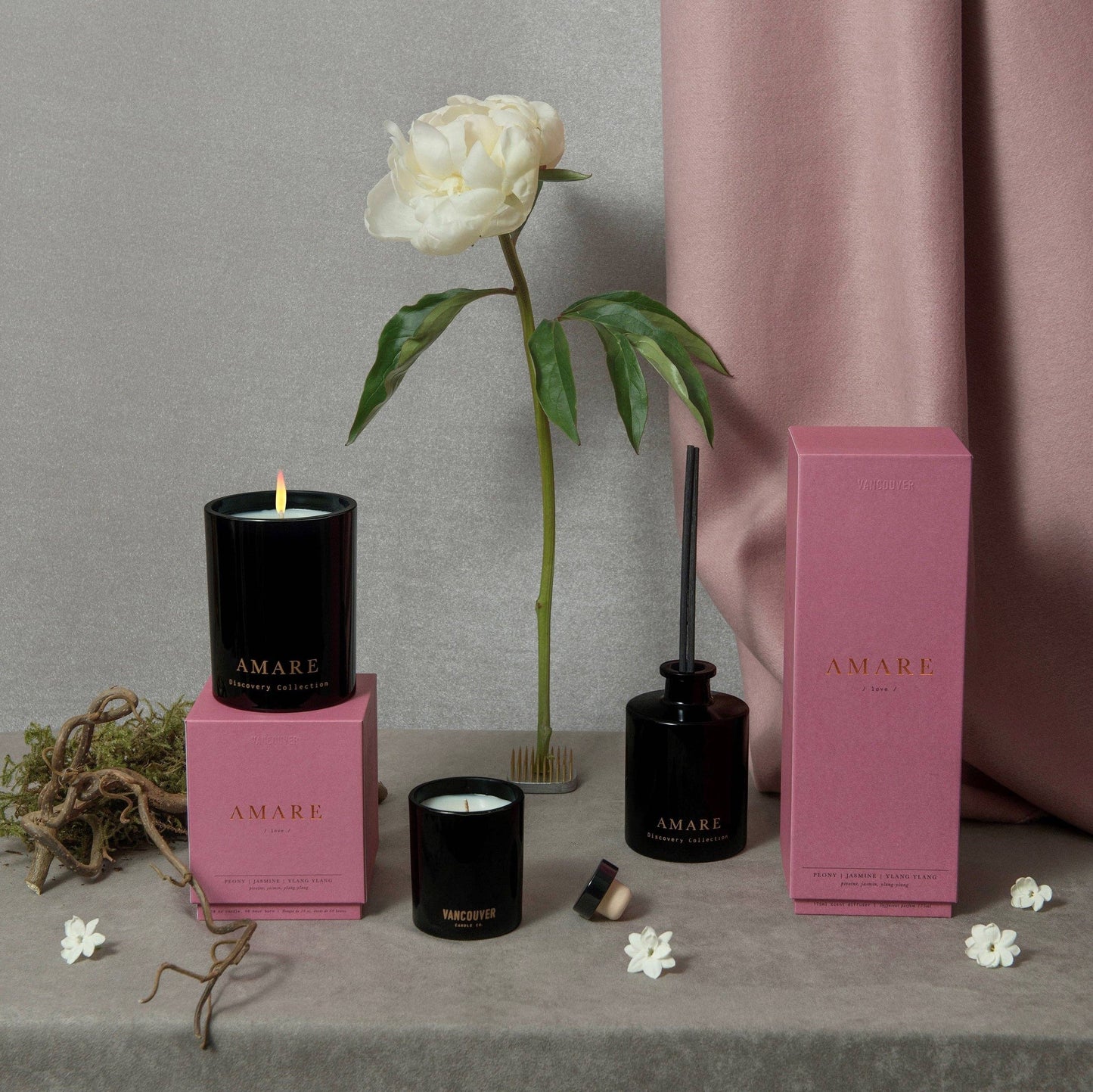 Amare [Love] Single Wick Candle