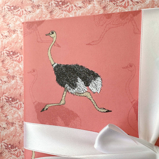 Ostrich Reverie - Wrapping Paper: Single Sheets
