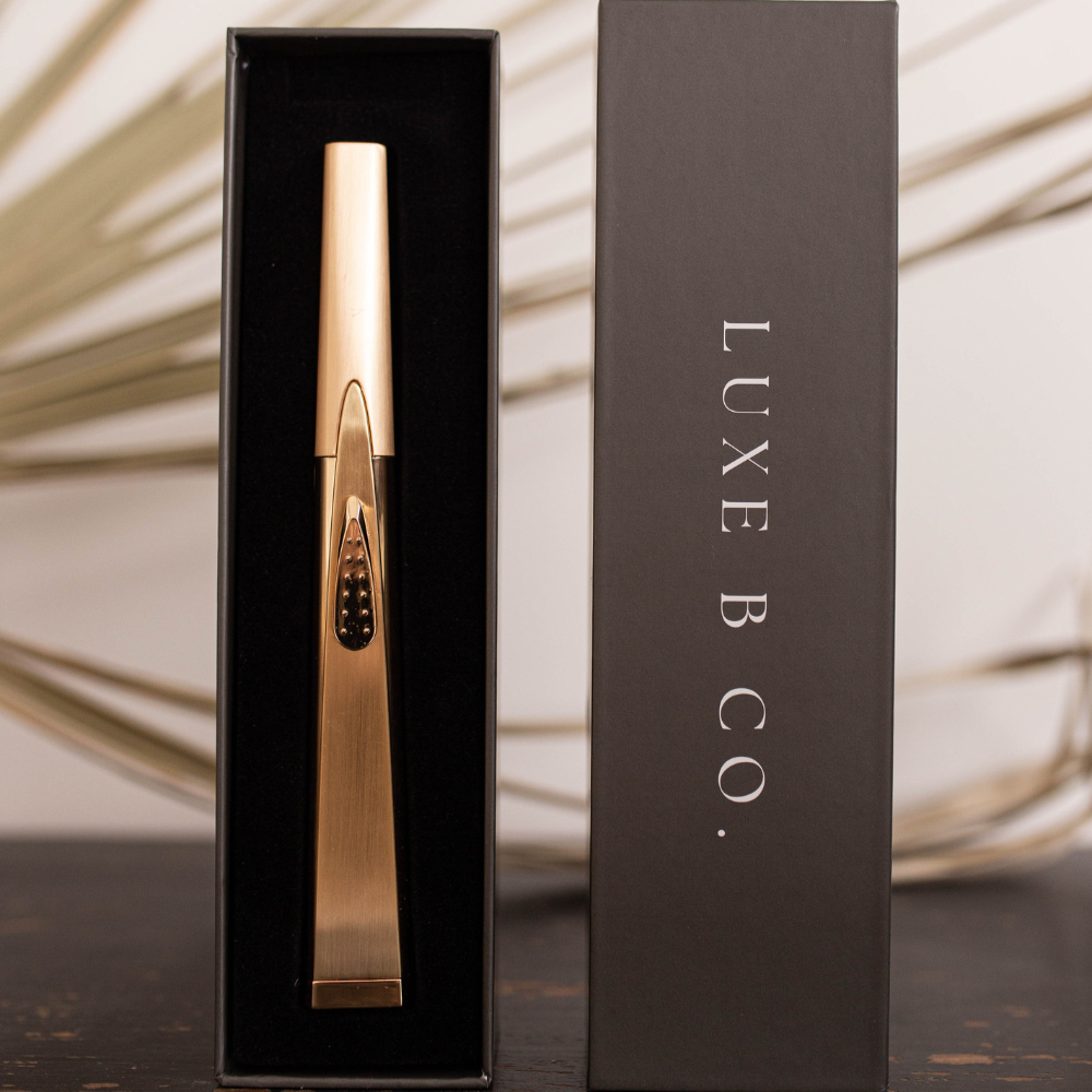 Luxe USB Arc Lighters Gold