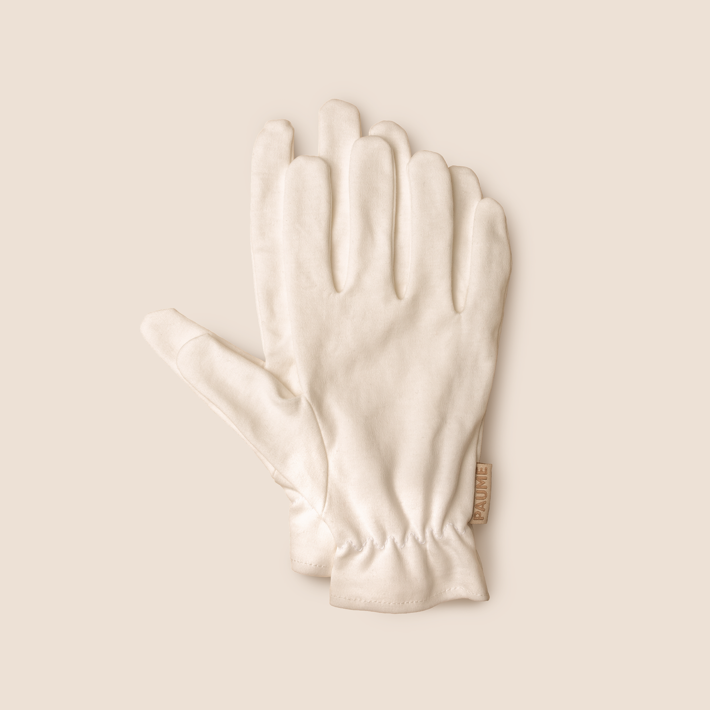PAUME Organic Cotton Overnight Gloves