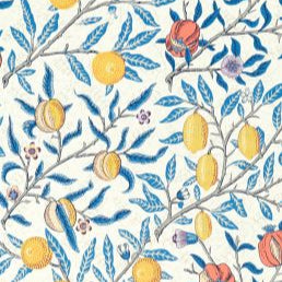 Paradise Blue (Fruits) - Morris & Co / Bedford Park