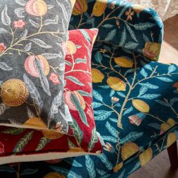Fruit Velvet Fabric - Morris & co