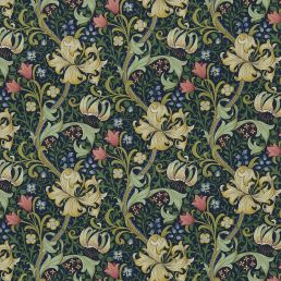 Golden Lily Fabric - Morris & Co