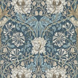 Honey Suckle & Tulip Wallpaper - Morris & Co