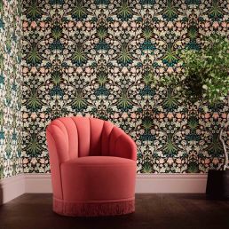 Hyacinth Wallpaper -Morris & Co