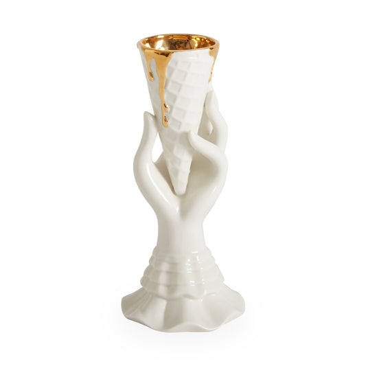 Gilded I - Scream Vase