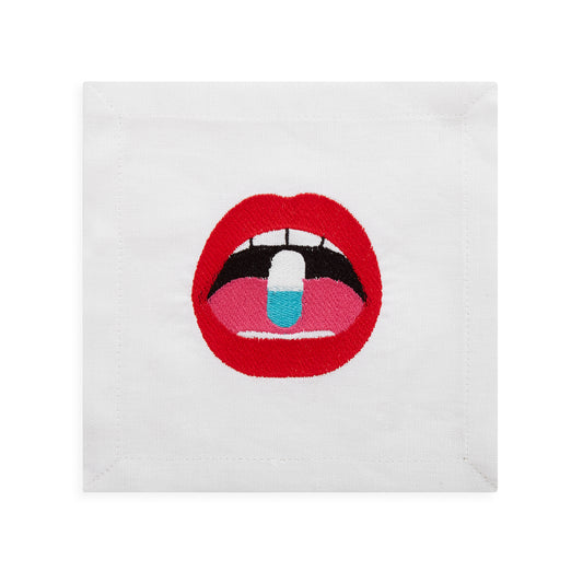 Lips Cocktail Napkins - Jonathan Adler