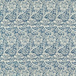 Rose & Thistle Indigo Fabric