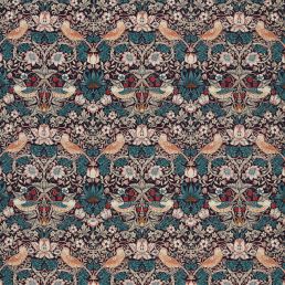 Strawberry Thief Velvet Fabric - Morris & Co